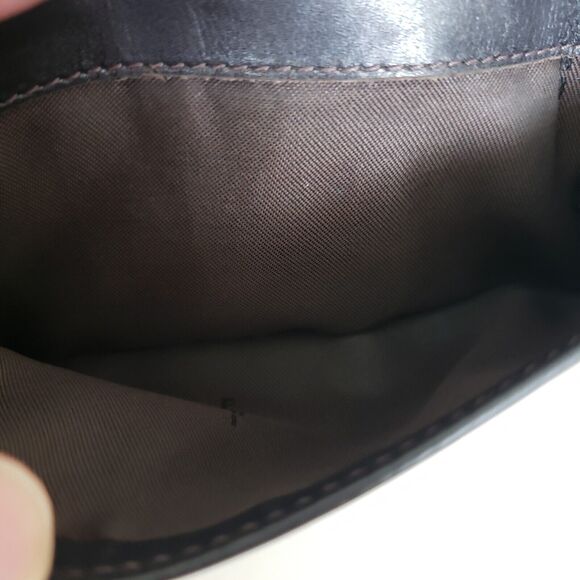 Fendi Zucca Vintage Wallet Canvas Leather Wallet Brown Purse Trifold Large Logo - Picture 10 of 13